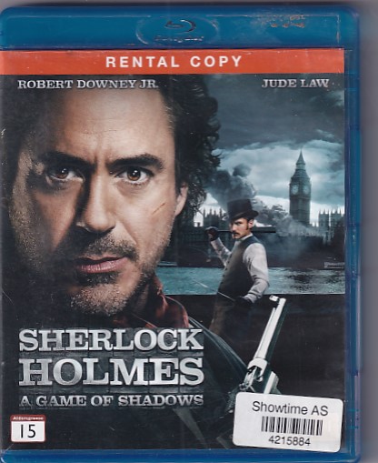 Sherlock Holmes A Game Of Shadows, Blu-ray, 2011