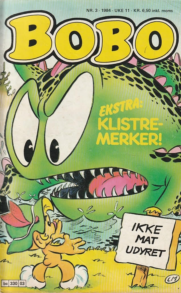 Bobo - 1984 - nr. 3 og 9. Noe slitte og revne permer, ellers stort sett god stand. 