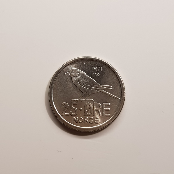 25 øre 1971, kv. 0